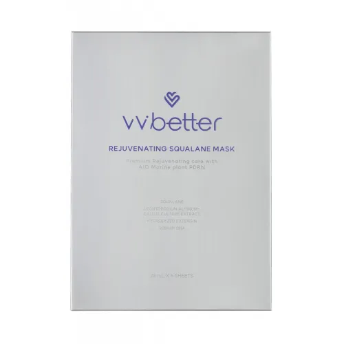 Rejuvenating mask with squalane VVbetter Rejuvenating Squalane, 28ml x 5pcs