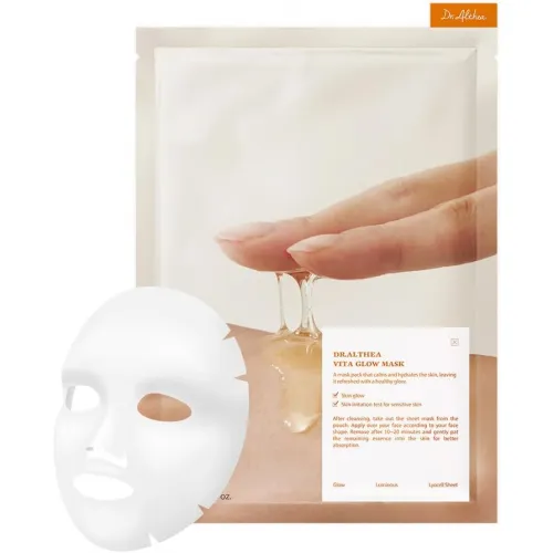 Nourishing Tissue Face Mask for Radiant Skin DR. ALTHEA Vita Glow Mask, 1 pc