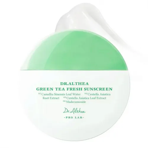 Солнцезащитный крем с экстрактом зеленого чая Dr.Althea Green Tea Fresh Sunscreen, 45мл