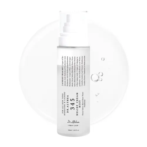 Двухфазный крем-мист для восстановления кожи с рисовой водой DR. ALTHEA 345 Relief Cream Mist, 100 мл