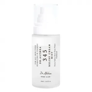 Two-phase cream mist for skin recovery with rice water DR. ALTHEA 345 Relief Cream Mist, 60 ml