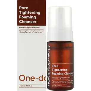 Cleansing foam for pore tightening One-day s you pore tightening foaming cleanser, 120 ml Cleansing foam for pore tightening One-day s you pore tightening foaming cleanser, 120 ml