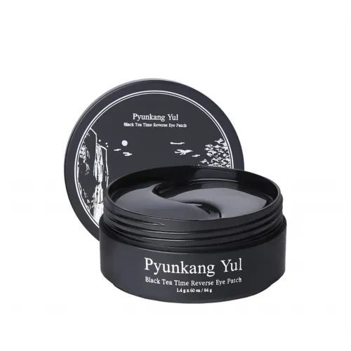Гідрогелеві патчі під очі Pyunkang Yul - Black Tea Time Reverse Eye Patch - 60шт