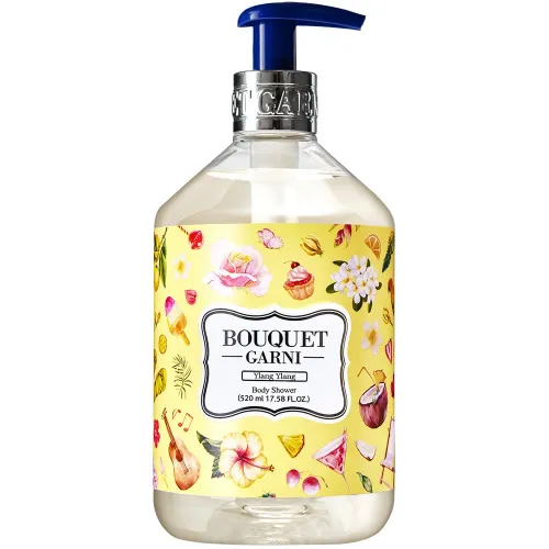 Парфюмированный гель-для-душа с ароматом иланг-иланг Bouquet Garni Fragranced Body Shower Ylang Ylang 520ml