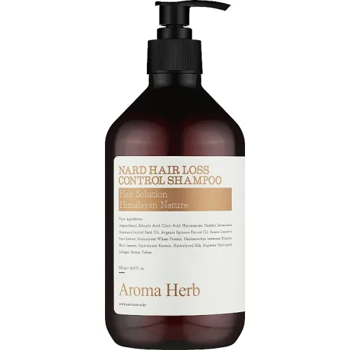 Шампунь проти випадіння волосся Nard Hair Loss Control Shampoo Aroma Herb, 500 мл