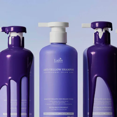Shampoo against yellowness for light hair, 300 ml