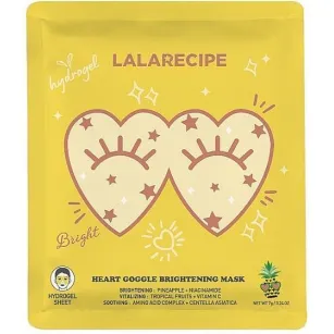 Hydrogel Brightening Eye Mask LALARECIPE Heart Goggle Brightening Mask, 1pc Hydrogel Brightening Eye Mask LALARECIPE Heart Goggle Brightening Mask, 1pc