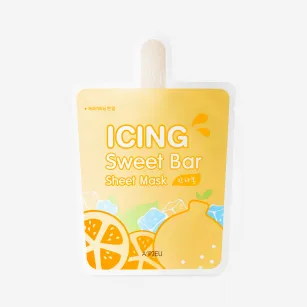 Fabric face mask A'pieu Icing Sweet Bar with mandarin extract 21 ml Fabric face mask A'pieu Icing Sweet Bar with mandarin extract 21 ml