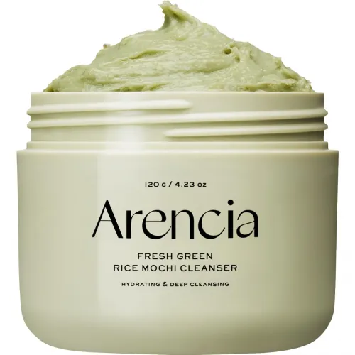 Очищувальна паста із зеленим чаєм - Arencia Fresh Green Rice Mochi Cleanser, 120г