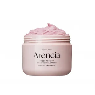 Заспокійлива паста для вмивання Arencia - Fresh Rosehip Rice Mochi Cleanser, 120г