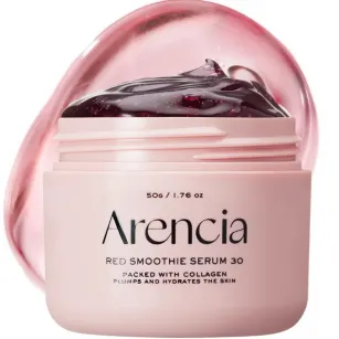 Ревитализирующая сыворотка для лица с коллагеном ARENCIA Fresh Red Smoothie Serum 30 - 50g