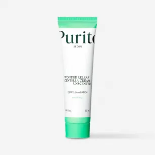 Soothing cream with centella, oil-free PURITO Wonder Releaf, 50 ml Soothing cream with centella, oil-free PURITO Wonder Releaf, 50 ml