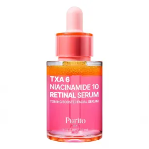 Purito Seoul TXA 6 Niacinamide 10 Retinal Serum με Νιασιναμίδη και Ρετινόλη, 30ml