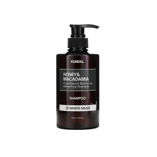 Φυσικό σαμπουάν μαλλιών Kundal με άρωμα λευκού μόσχου 500 ml