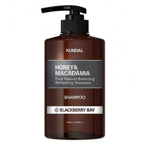 Sulfate-free restorative hair shampoo with blackberry scent, 500 ml