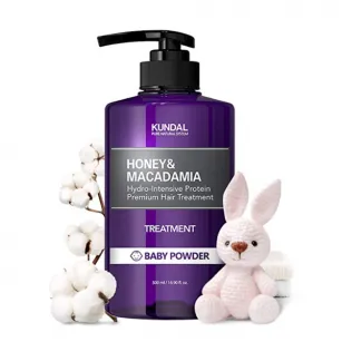 Hair conditioner Kundal with baby powder scent 500 ml Hair conditioner Kundal with baby powder scent 500 ml