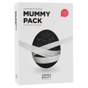 Set of anti-aging lifting masks with black truffle - 8 pcs., 2 g/35 ml