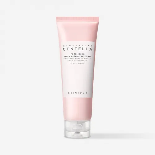 Foam for deep facial cleansing and pore tightening SKIN1004 Madagascar Centella Poremizing, 125 ml