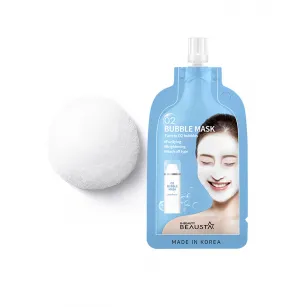 Μάσκα Προσώπου Οξυγόνου BEAUSTA O2 Bubble Mask, 10 τεμ x 20ml