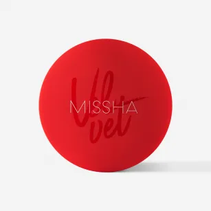 Face cushion with matte finish MISSHA Velvet Finish Cushion SPF50+/PA+++ No.21, 15g