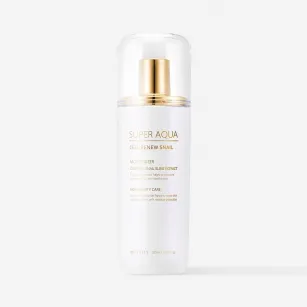 Regenerating facial essence with snail mucin Missha, Super Aqua, 130 ml