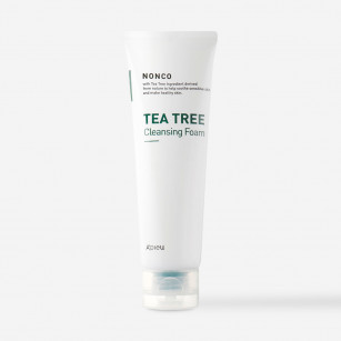 Foaming face wash with tea tree oil for problematic and oily skin, 130 ml