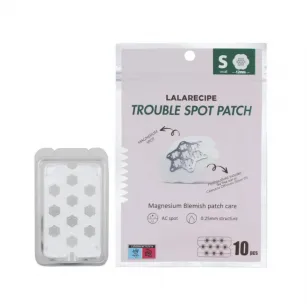 Hydrocolloid Acne Patches Lalarecipe Trouble Spot Patch S, 10 pcs Hydrocolloid Acne Patches Lalarecipe Trouble Spot Patch S, 10 pcs