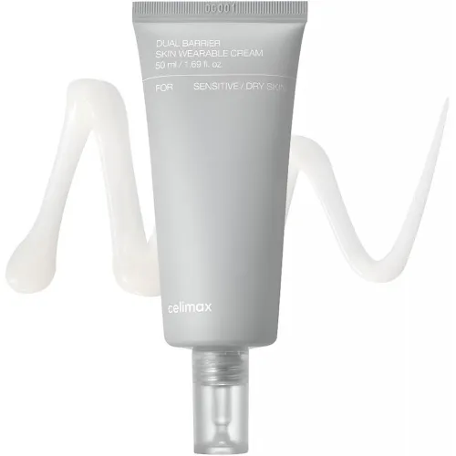 Light face cream with ceramides Celimax Dual Barrier Skin Wearable Cream, 50ml