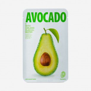 Fabric face mask with avocado extract, 20 gr