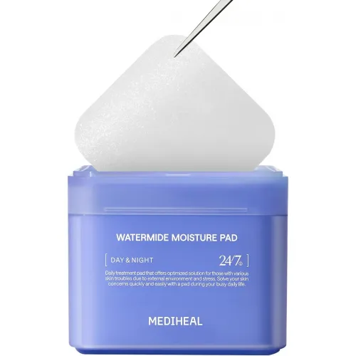 Moisturizing toner pads MEDIHEAL Watermide Toner Pad, 100pcs