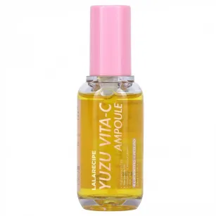 Brightening serum with 5% niacinamide and yuzu extract LALARECIPE Yuzu Vita C Ampoule, 50ml