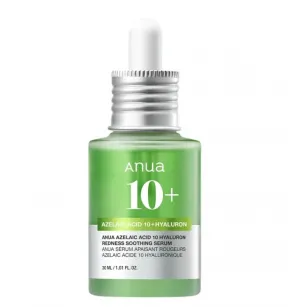 Сыворотка с азелаиновой и гиалуроновой кислотой ANUA Azelaic Acid 10 Hyaluron Redness Soothing Serum, 30ml
