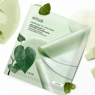 Μάσκα Καταπραϋντικού Υδρογέλης ANUA Heartleaf 70 Soothing Collagen Mask, 1 τεμ.