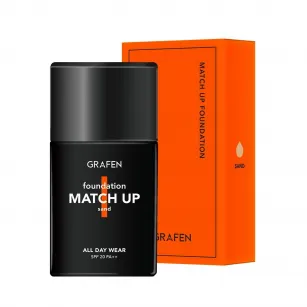 Foundation για άνδρες GRAFEN Match Up 24 Sand SPF20, 40ml Foundation για άνδρες GRAFEN Match Up 24 Sand SPF20, 40ml