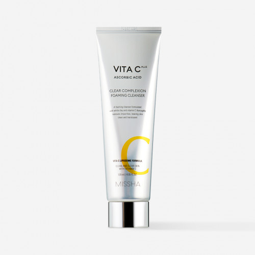 Cleansing Facial Foam with Vitamin C, 120 ml