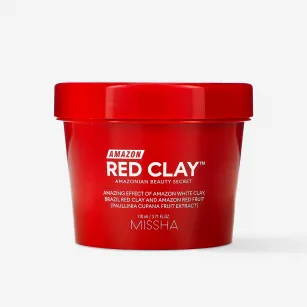 Pore Cleansing Mask MISSHA Amazon Red Clay, 110 ml Pore Cleansing Mask MISSHA Amazon Red Clay, 110 ml