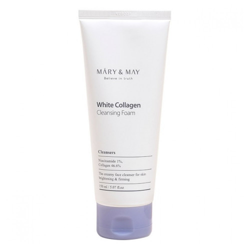 Facial foam with collagen and niacinamide