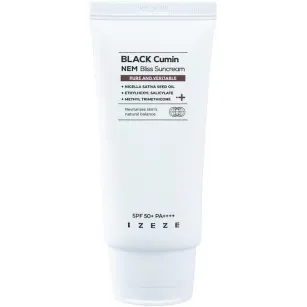 Αντηλιακή Κρέμα IZEZE BLACK Κύμινο NEM Bliss Suncream SPF 50+ PA++++, 50ml Αντηλιακή Κρέμα IZEZE BLACK Κύμινο NEM Bliss Suncream SPF 50+ PA++++, 50ml