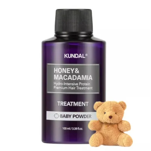 Кондиціонер для волосся для зволоження та відновлення "Baby Powder" KUNDAL PROTEIN TREATMENT, 100 мл