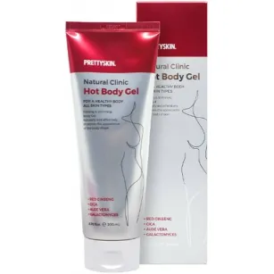 Τζελ σώματος PRETTYSKIN Natural Clinic, 200 ml
