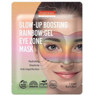 Gel mask for the skin around the eyes