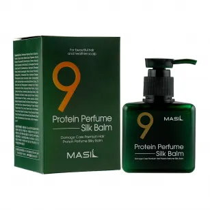 Non-washable balm with proteins for damaged hair MASIL 9 Protein Perfume Silk, 180 ml Non-washable balm with proteins for damaged hair MASIL 9 Protein Perfume Silk, 180 ml