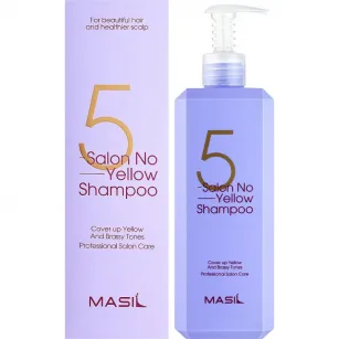 Σαμπουάν κατά του κιτρινίσματος Masil 5 salon no yellow, 500 ml