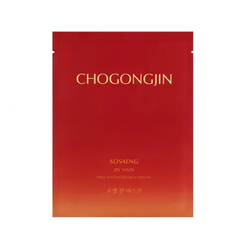 Premium mask for skin elasticity and radiance Missha chogongjin sosaeng jin mask, 1pc