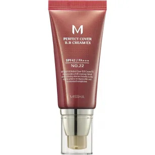 BB Cream Missha M Perfect Cover SPF42 22 Cool Sand, 50ml