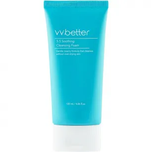 Facial Cleansing Foam Vvbetter 5.5 soothing cleansing foam, 120 ml Facial Cleansing Foam Vvbetter 5.5 soothing cleansing foam, 120 ml