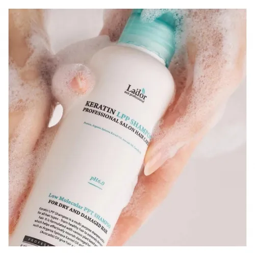 Keratin sulfate-free shampoo, 50ml
