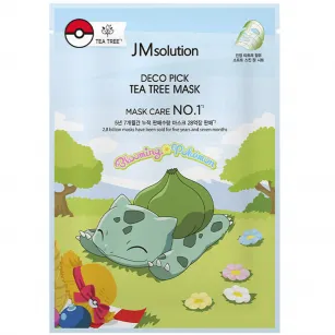 Tea Tree Anti-Inflammation Sheet Mask JM Solution Mask Deco Pick, 1pcs