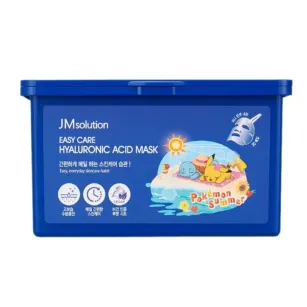 Set of moisturizing sheet masks with hyaluronic acid JM Solution Easy Care, 30pcs