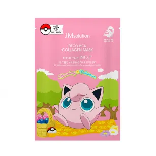 Strengthening sheet mask with collagen JMSolution Deco Pick Collagen Mask, 1pcs Strengthening sheet mask with collagen JMSolution Deco Pick Collagen Mask, 1pcs